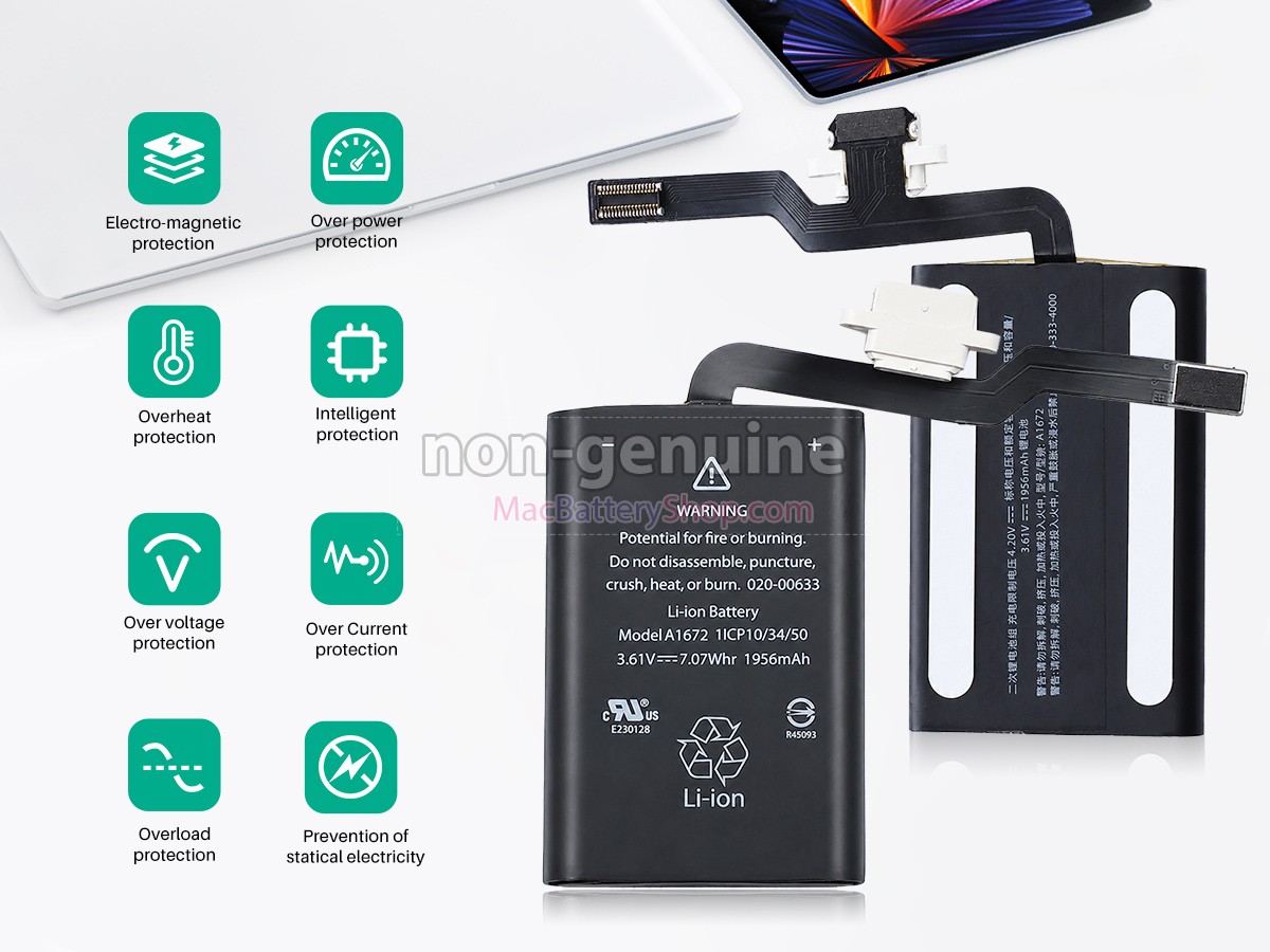 Apple A1672 battery replacement