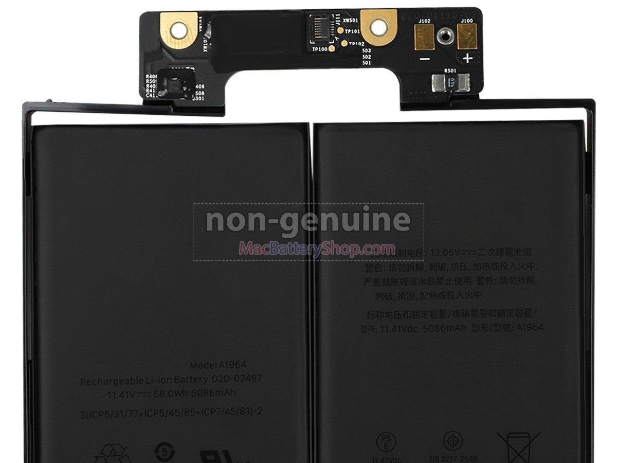 Apple MacBook Pro 2.3 GHZ Core I5(I5-8259U) A1989(EMC 3214) battery replacement